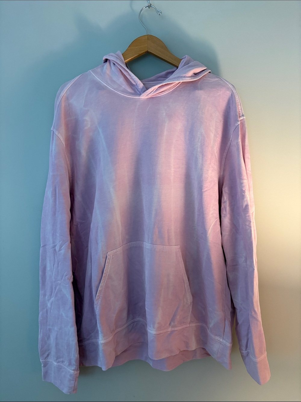 John Varvatos Light Pink Pullover Hoodie